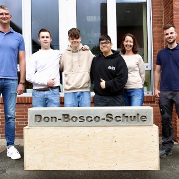 Schriftzug Dank Berufsorientierung