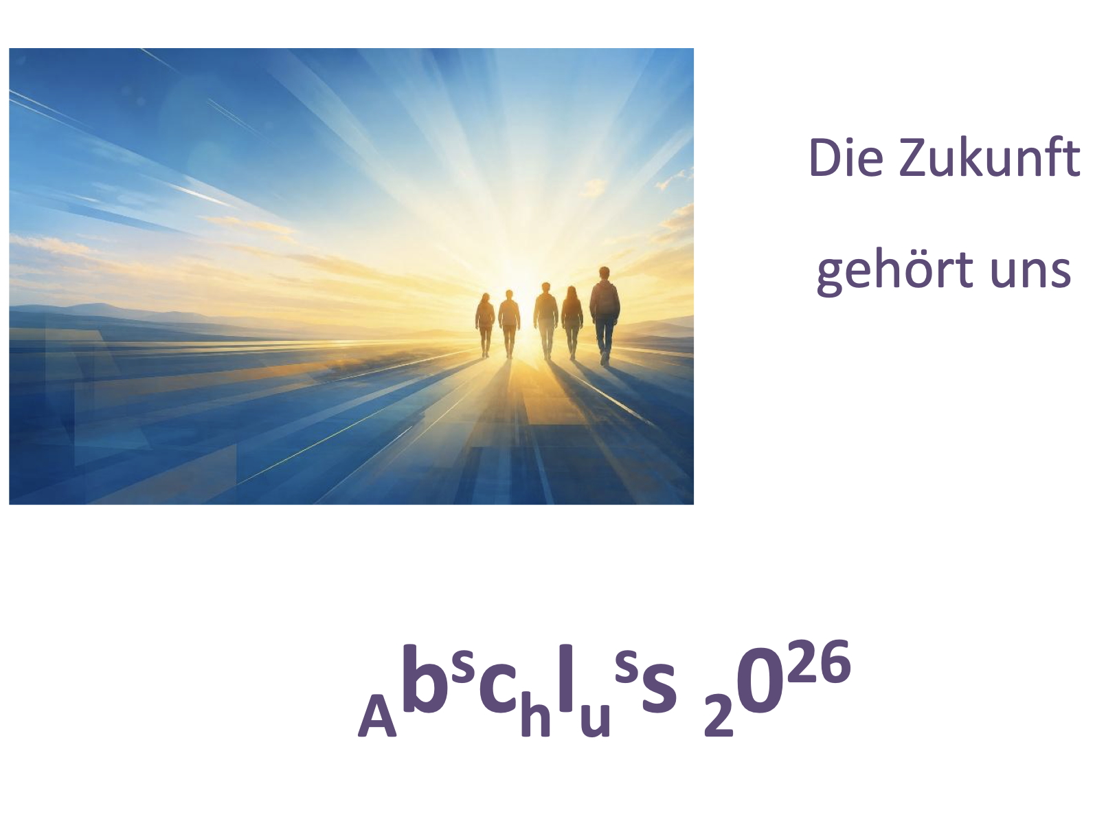 Du betrachtest gerade Abschluss 2026 – Die Zukunft gehört uns